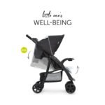 hauck Shopper Neo II Buggy Schwarz/Grau – Liegeposition ab Geburt – Bild 5