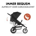 hauck Rapid 3 Air Dreirad-Buggy – Luftreifen, Federung, ab Geburt – Bild 6