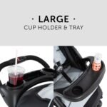 hauck Shopper Neo II Buggy Schwarz/Grau – Liegeposition ab Geburt – Bild 3