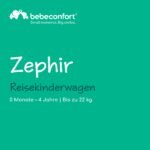 Bebeconfort Zephir Reise-Buggy 5,6 kg, Kabinengröße – Mineral Green – Bild 2