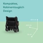 Bebeconfort Zephir Reise-Buggy 5,6 kg, Kabinengröße – Mineral Green – Bild 3
