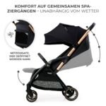 Kinderkraft APINO Liegebuggy Schwarz – 7,5 kg, bis 22 kg, Reisen – Bild 6