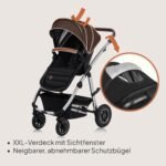 LIONELO Amber 3-in-1 Kombikinderwagen – i-Size, Luftreifen, UPF 50+ – Bild 7