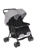 Graco DuoRider Doppel-Kinderwagen Geschwisterwagen ab Geburt – Grau