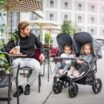 hauck Roadster Duo SLX Zwillingsbuggy ab Geburt, XL Korb – Grau – Bild 2