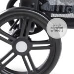 hauck Roadster Duo SLX Zwillingsbuggy ab Geburt, XL Korb – Grau – Bild 7