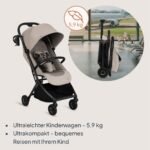 Lionelo Sia Reisebuggy ultraleicht 5,9 kg, ab 6 Monate – Bild 2