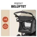 hauck Runner 3 Olive – Dreirad-Kinderwagen mit XL Lufträdern – Bild 8