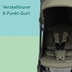 Bebeconfort Zephir Reise-Buggy 5,6 kg, Kabinengröße – Mineral Green – Bild 6