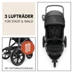 hauck Rapid 3 Air Dreirad-Buggy – Luftreifen, Federung, ab Geburt – Bild 3