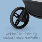 Maxi-Cosi Zelia Select Trio 3 in 1 Kinderwagen Set, Grau – Bild 5
