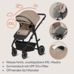 Lionelo Bianka Kinderwagen 3 in 1 mit Babywanne & Autositz – Bild 6