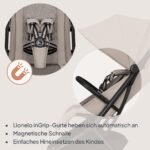 Lionelo Sia Reisebuggy ultraleicht 5,9 kg, ab 6 Monate – Bild 4