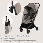 Lionelo Sia Reisebuggy ultraleicht 5,9 kg, ab 6 Monate – Bild 9