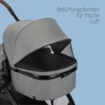 Maxi-Cosi Zelia Select Trio 3 in 1 Kinderwagen Set, Grau – Bild 7