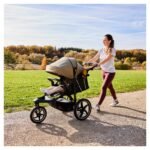 hauck Runner 3 Olive – Dreirad-Kinderwagen mit XL Lufträdern – Bild 2