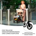 Kinderkraft APINO Liegebuggy Schwarz – 7,5 kg, bis 22 kg, Reisen – Bild 5