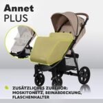 Lionelo Annet Plus Buggy ab Geburt bis 22 kg, faltbar – Bild 8